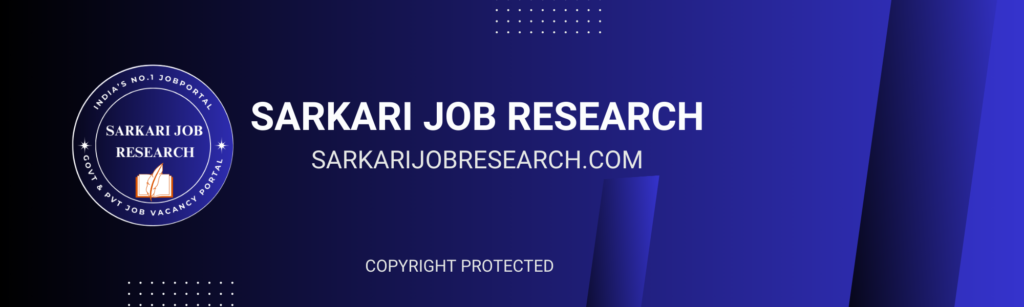 sarkari job research,